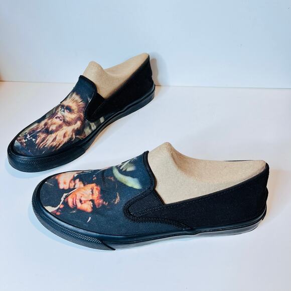 Sperry Star Wars Han Solo Chewbacca Low Top Men's Slip On Shoes 10M - Picture 2 of 11